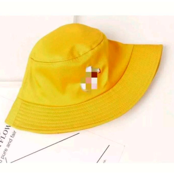 DHIO - BUCKET KOREA STYLE kuning BORDIR NOT