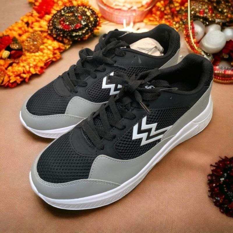 Sepatu Geoff Max - Athletica Official Shop - Rectus LT Black Grey White