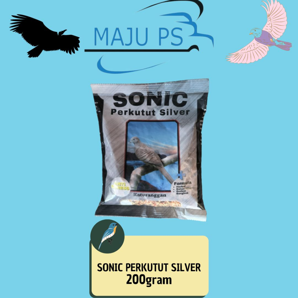 Pakan Burung Perkutut Sonic Perkutut SIlver