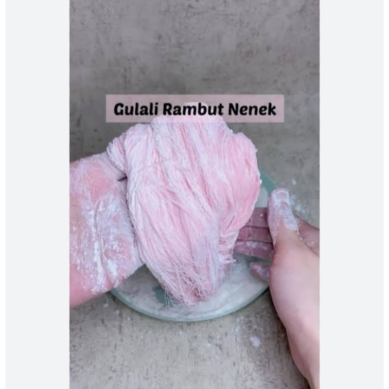 

gulali jadul rambut nenek