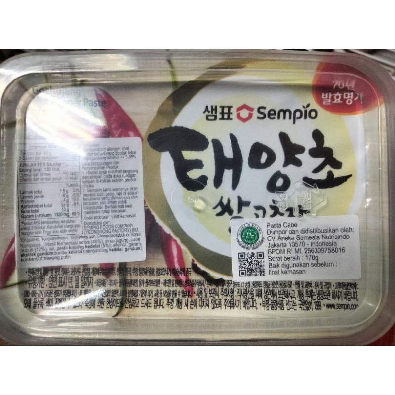 

saus pasta gochujang sempio