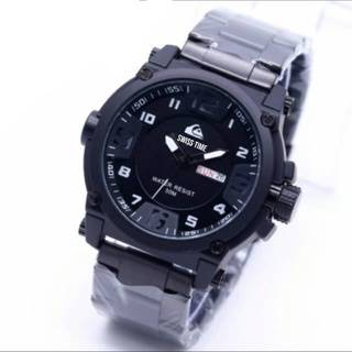 (SS) JAM TANGAN PRIA QS OCEAN TGL HRI STAinliss Stell QS-77