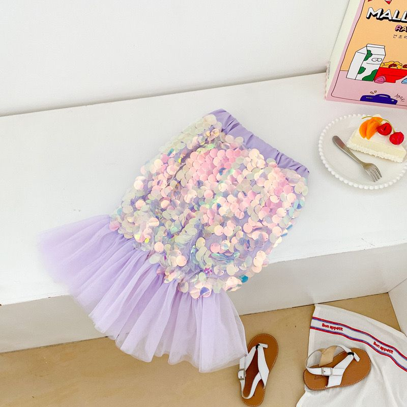 Rok Anak Perempuan Motif Mermaid Duyung