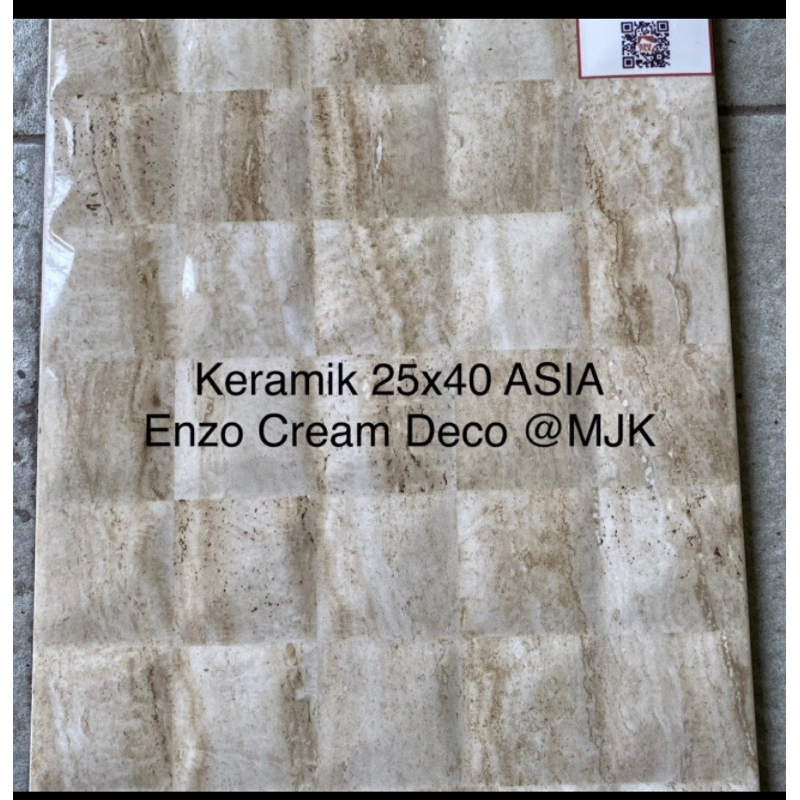 Keramik Dinding 25x40 Motif Marmer ASIA Enzo Series