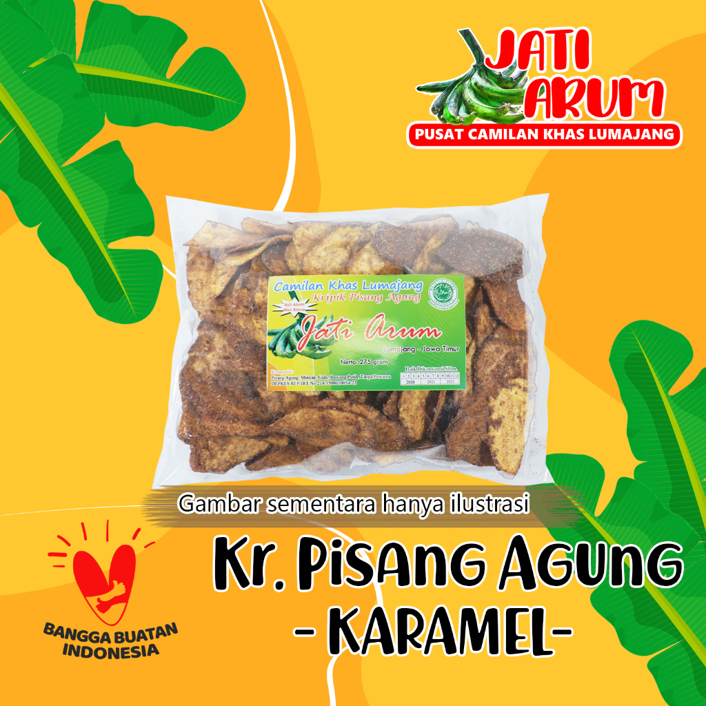 

Keripik Pisang Agung JATI ARUM - KARAMEL