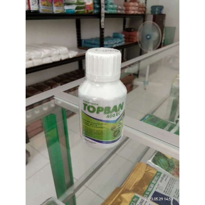 INSEKTISIDA TOPBAN 100ML 400EC