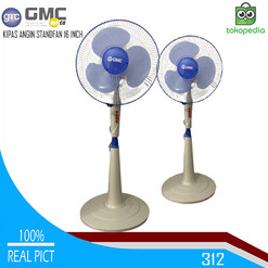 Stand Fan GMC 312 16 in Kipas Angin Berdiri Kaki Bulat GMC 312 Murah Original GMC