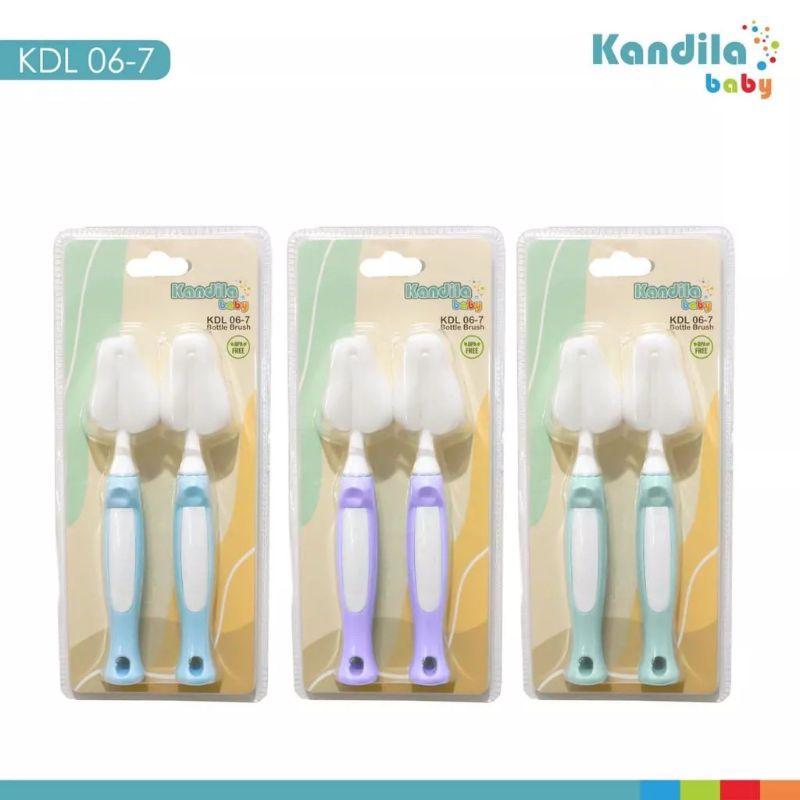 KANDILA Soft Nipple Brush Sikat Dot Bayi Pembersih Botol KDL 06-7
