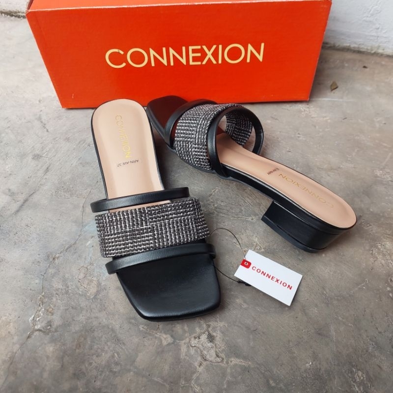 sendal Connexion Rajut Hak 3cm