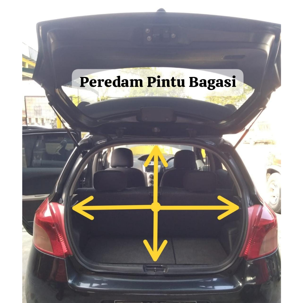 Karet Peredam Pintu Bagasi Mobil Toyota Yaris