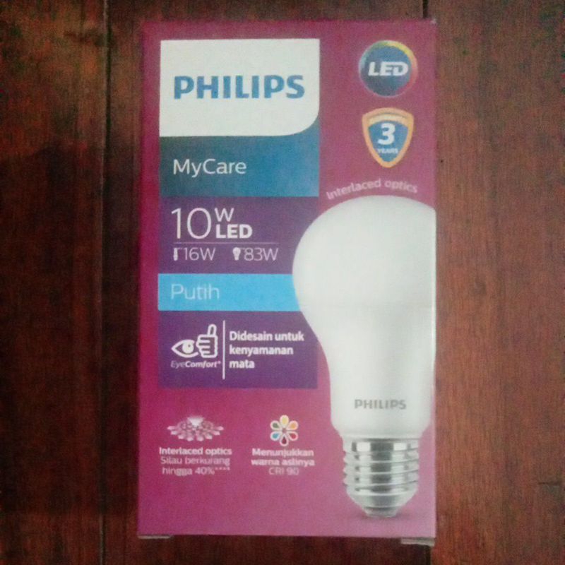 Lampu Philips LED 10 watt