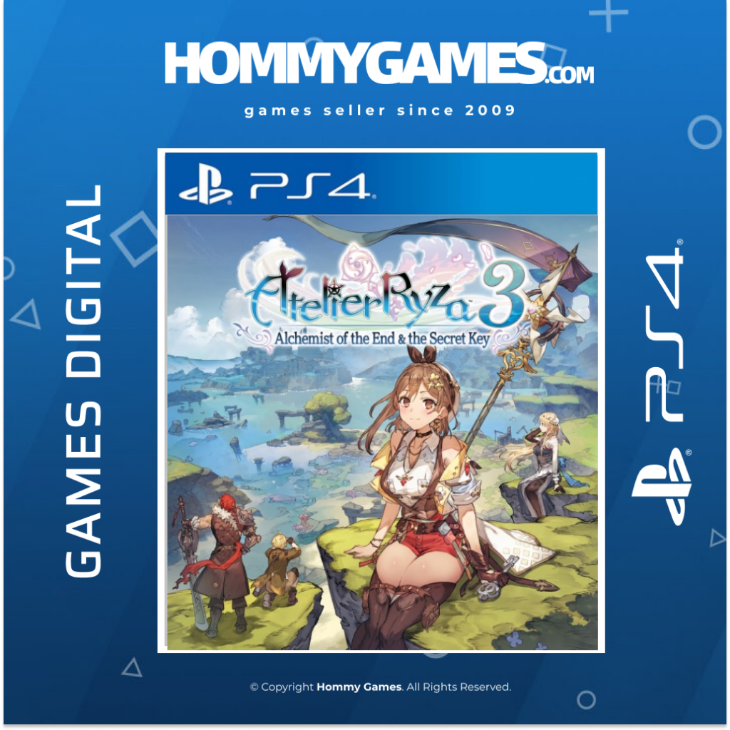 Atelier Ryza 3 Alchemist of the End and the Secret Key PS4 &amp; PS5 Digital Games