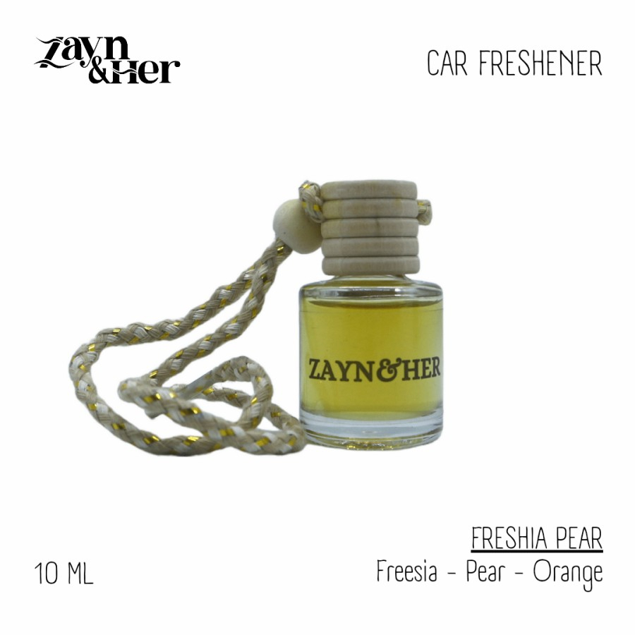 ZAYN &amp; HER Car Freshener | Pengharum Mobil 10 ML - Freshia Pear