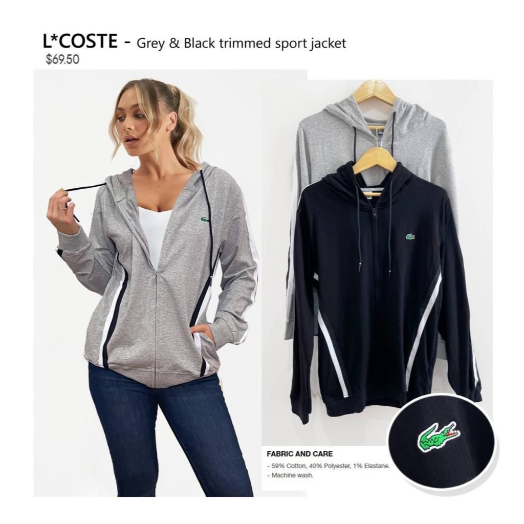 LCST sport  zip jacket