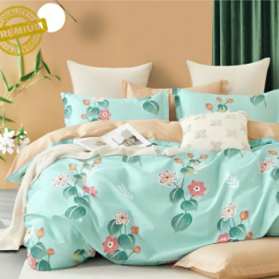 SPREI/SPREY UKURAN 120x200, 160x200, 180x200 + SARUNG BANTAL DAN SARUNG GULING SUDUT KARET