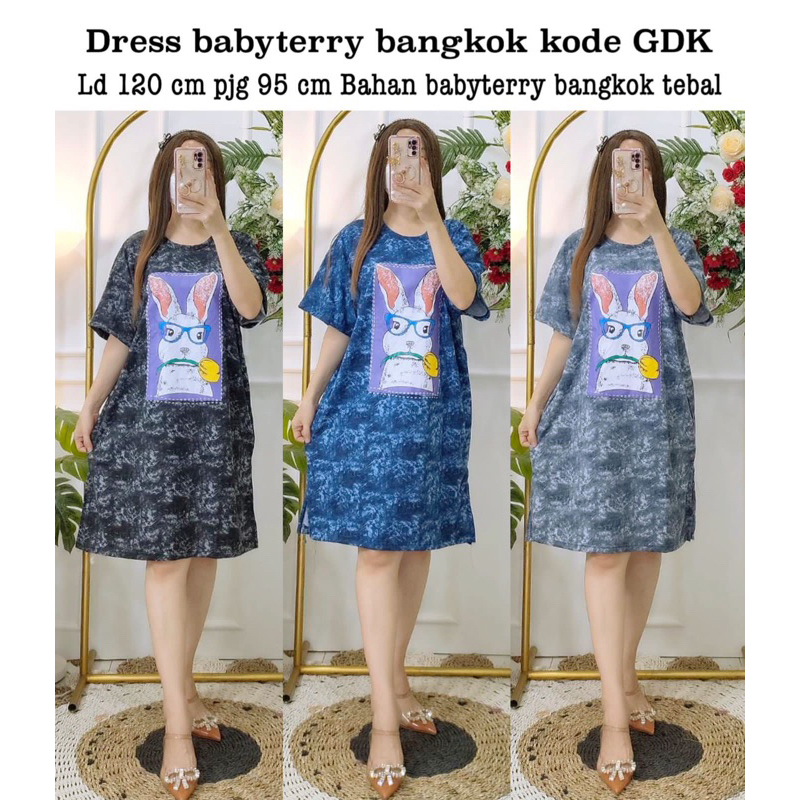 Dress babyterry bangkok gdk