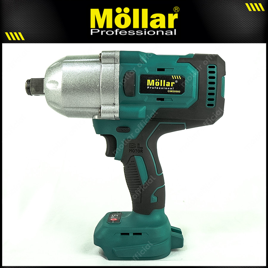 MOLLAR CIW20980 Cordless Impact Wrench Brushless 980 Nm / CIW 20980