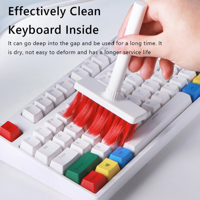 Alat Pembersih 5 In 1 Kuas Pembersih Keyboard Earphone Brush Kit Cleaner Keyboard Set 5in1