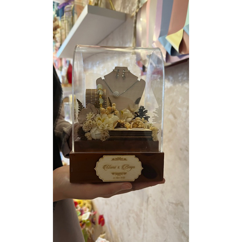 kotak mahar perhiasan kotak mahar set perhiasan kotak cincin kubah