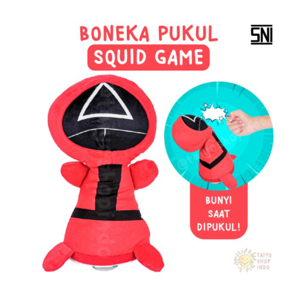 

Punch Suara Squid Viral Lucu Pukul Anak Plush Mainan Doll Murah Boneka Game Jual