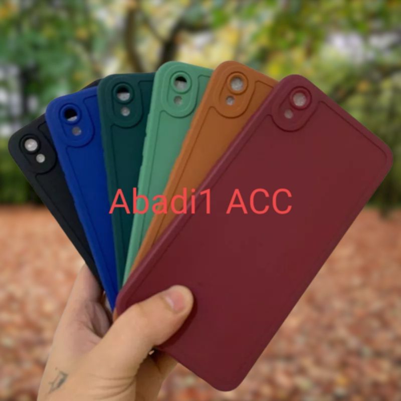 Case Macaron Vivo Y91C/Y1S Slicon Pro Camera Terbaru