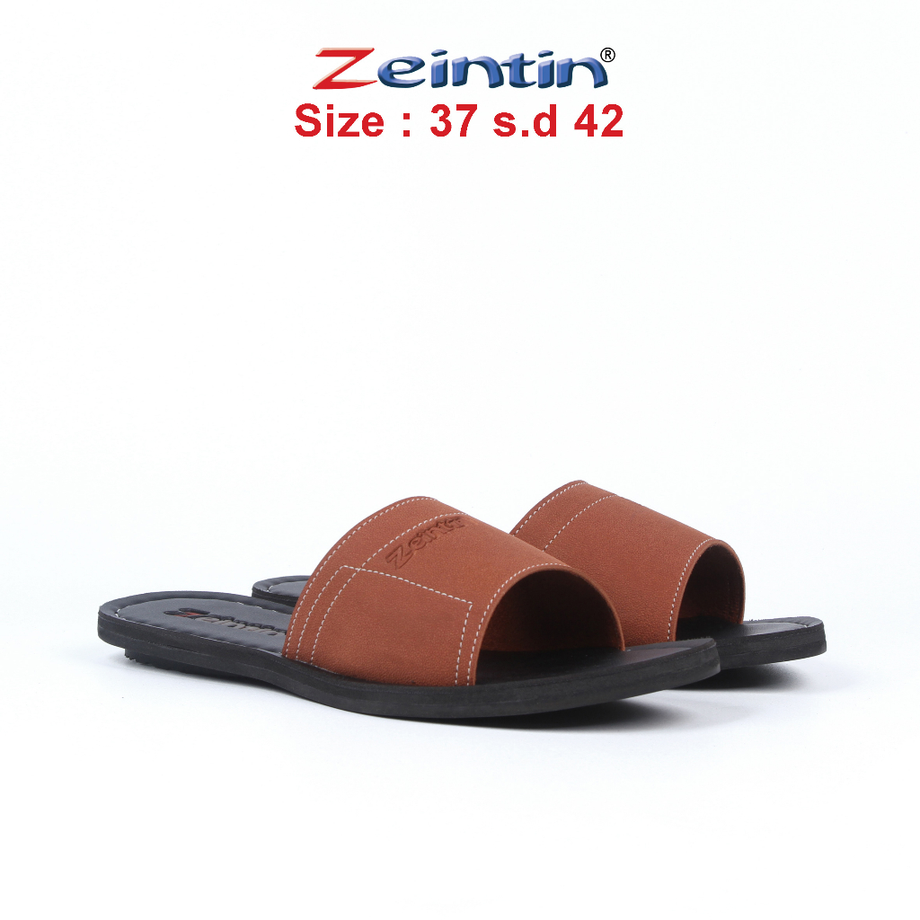 Zeintin - Sandal Wanita Sandal kulit Sintetis Wanita Terbaru  Sandal Flat Sandal Kasual Formal | KK