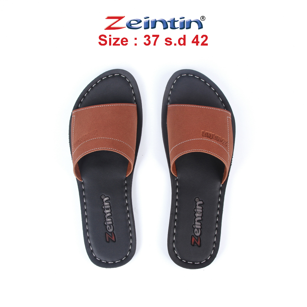 Zeintin - Sandal Wanita Sandal kulit Sintetis Wanita Terbaru  Sandal Flat Sandal Kasual Formal | KK