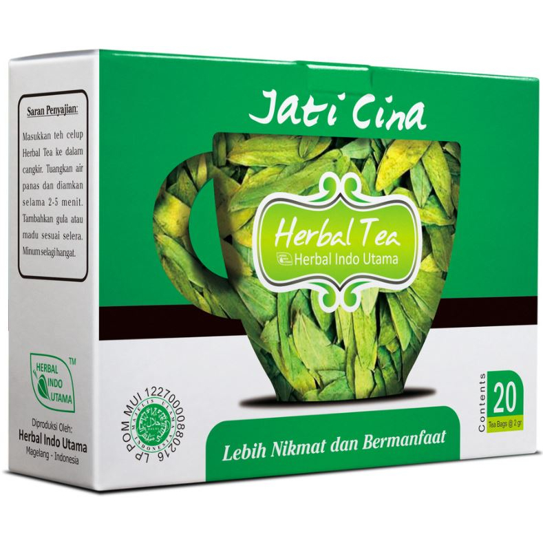 

Teh Celup Herbal Jati Cina HIU