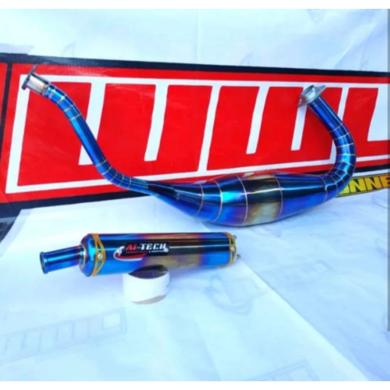 Knalpot Ninja R RR Bluemoon Aitech Cobra