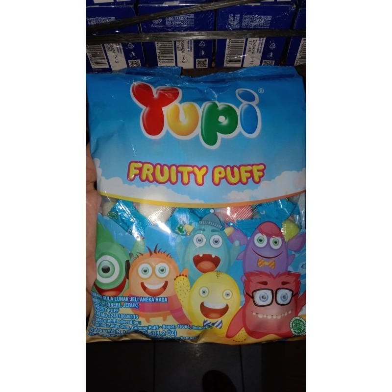 

Yupi Fruity Puff 120gr