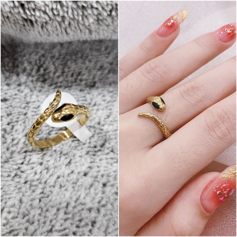 Cincin Titanium Asli Premium Quality Anti karat anti alergi Stainless steel ori Ct016