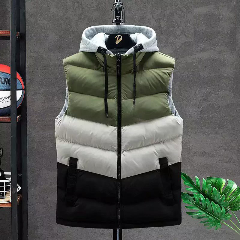 Jaket rompi pria bikers vest motor gelembung bahan parust tasaln zn kombinasi warna hangat dan tebal lapisan dakron size M-XXL berkualitas distro eiger