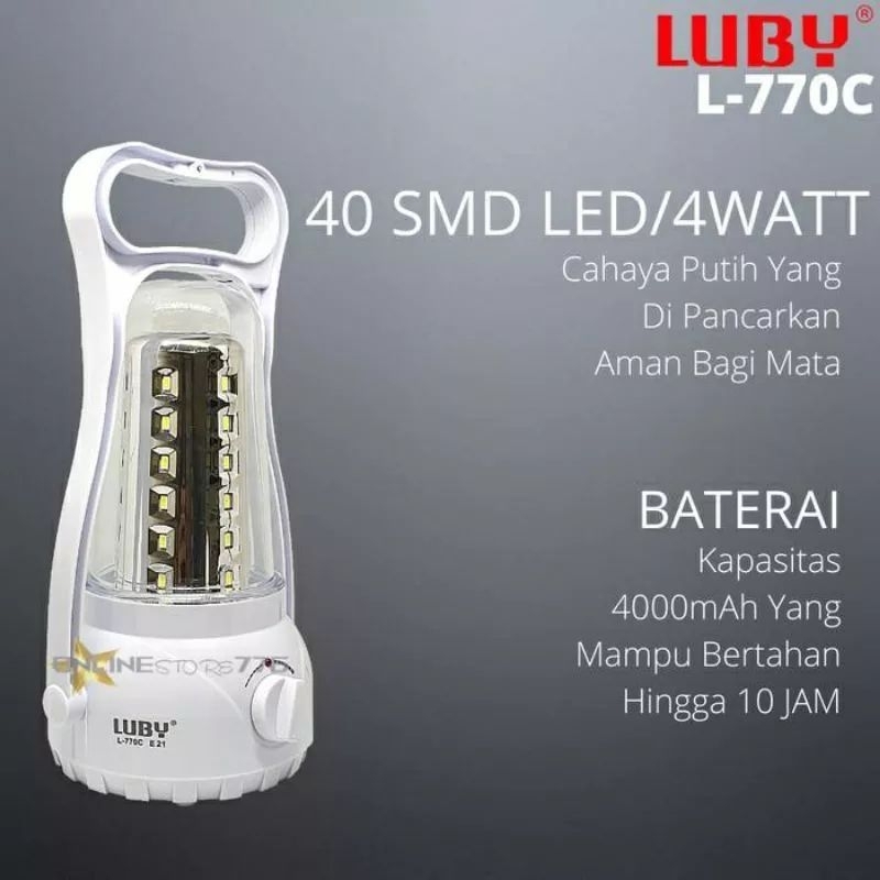 Kipas angin LUBY, L 681 R  , 688 , Kipas Angin dan Lampu Luby 770C