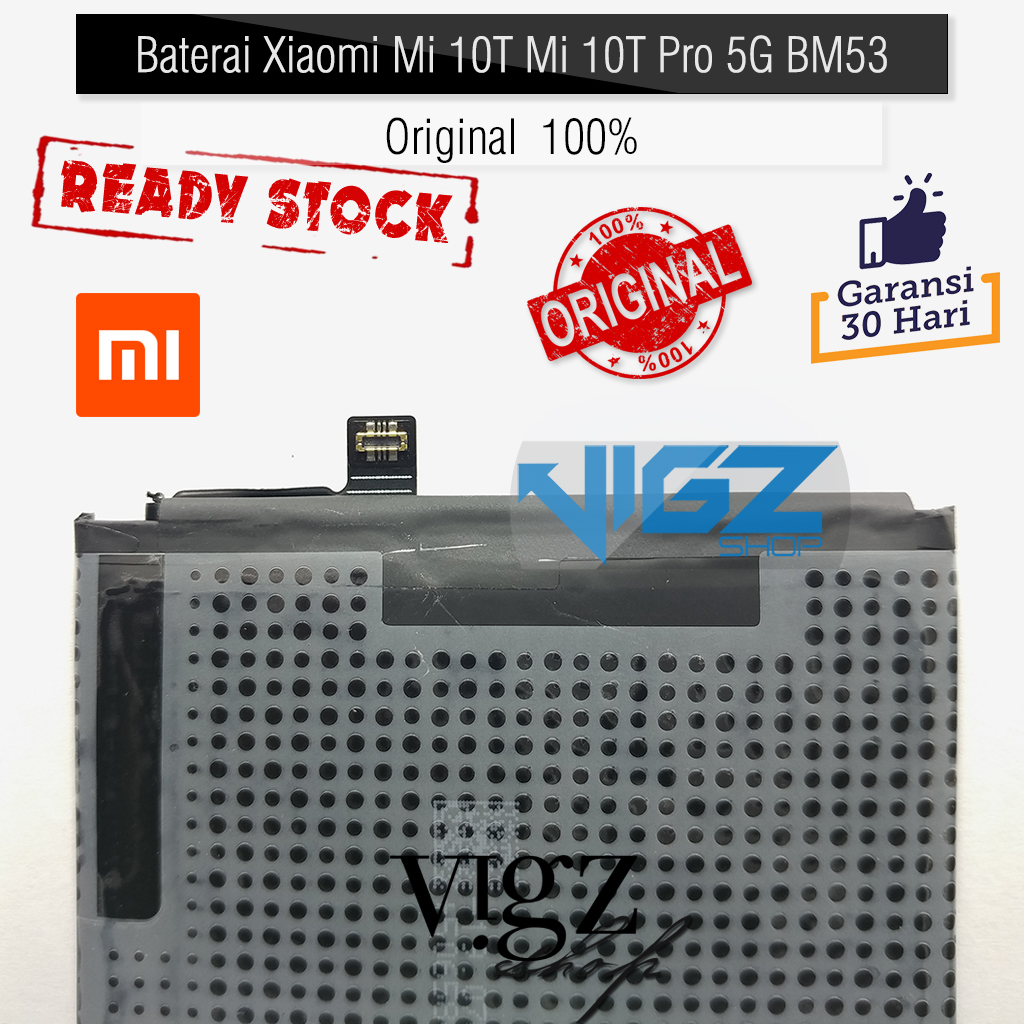 Battery Baterai Batre Xiaomi Mi 10T Mi 10T Pro 5G BM53 Original 100%