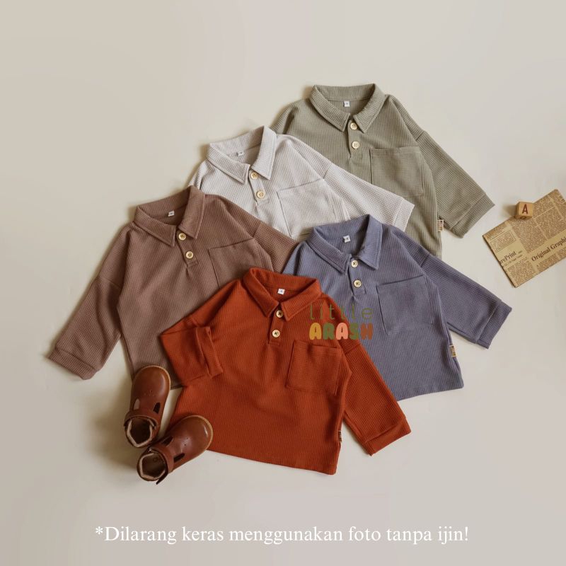 Little Arash | NOAH Polo Shirt | Kaos polo anak