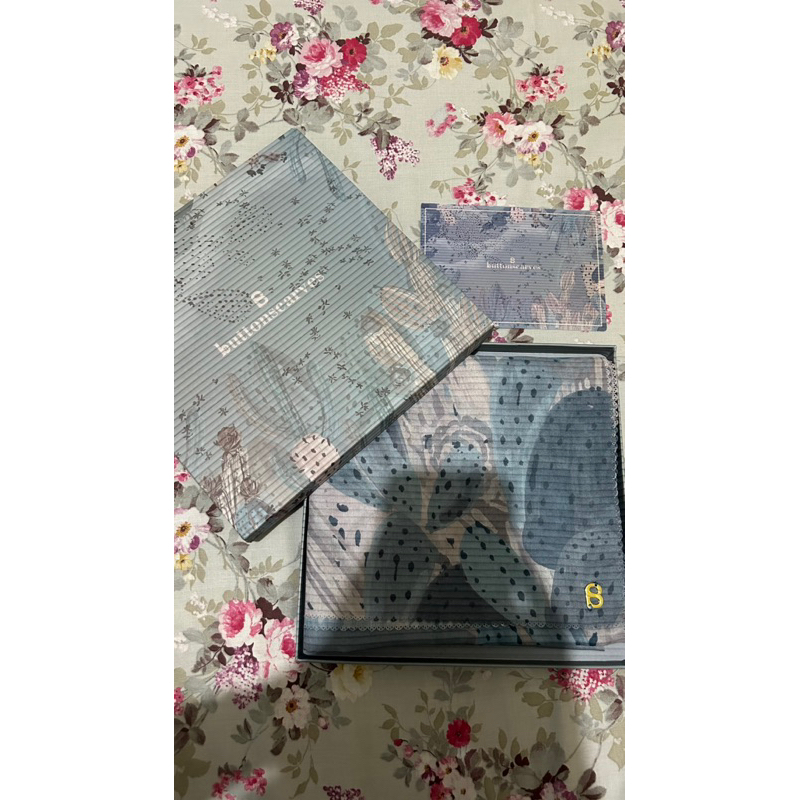 preloved BUTTONSCARVES OPUNTIA SKY