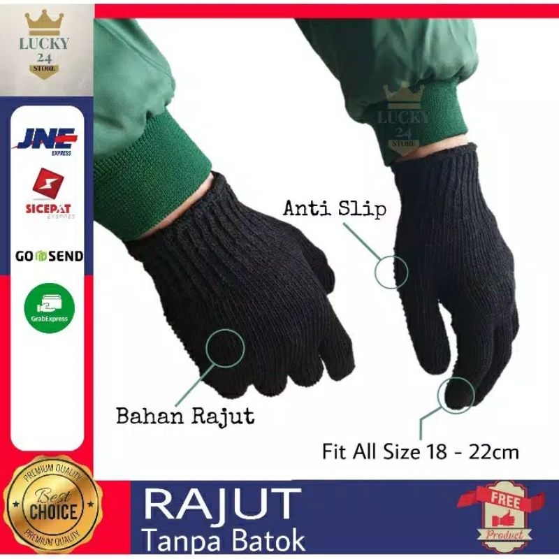 sarung tangan motor full finger anti slip woll glove pria wanita termurah