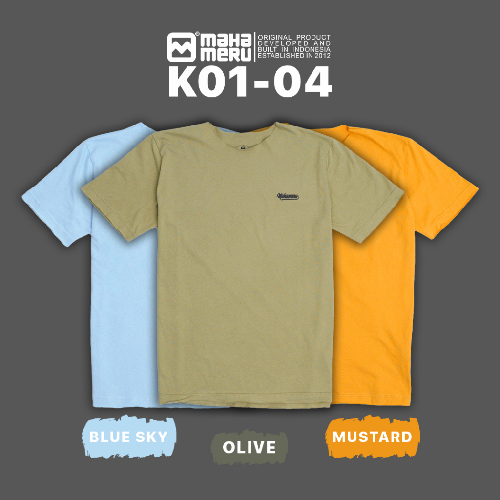 Mahameru Tshirt  K01-04 UF