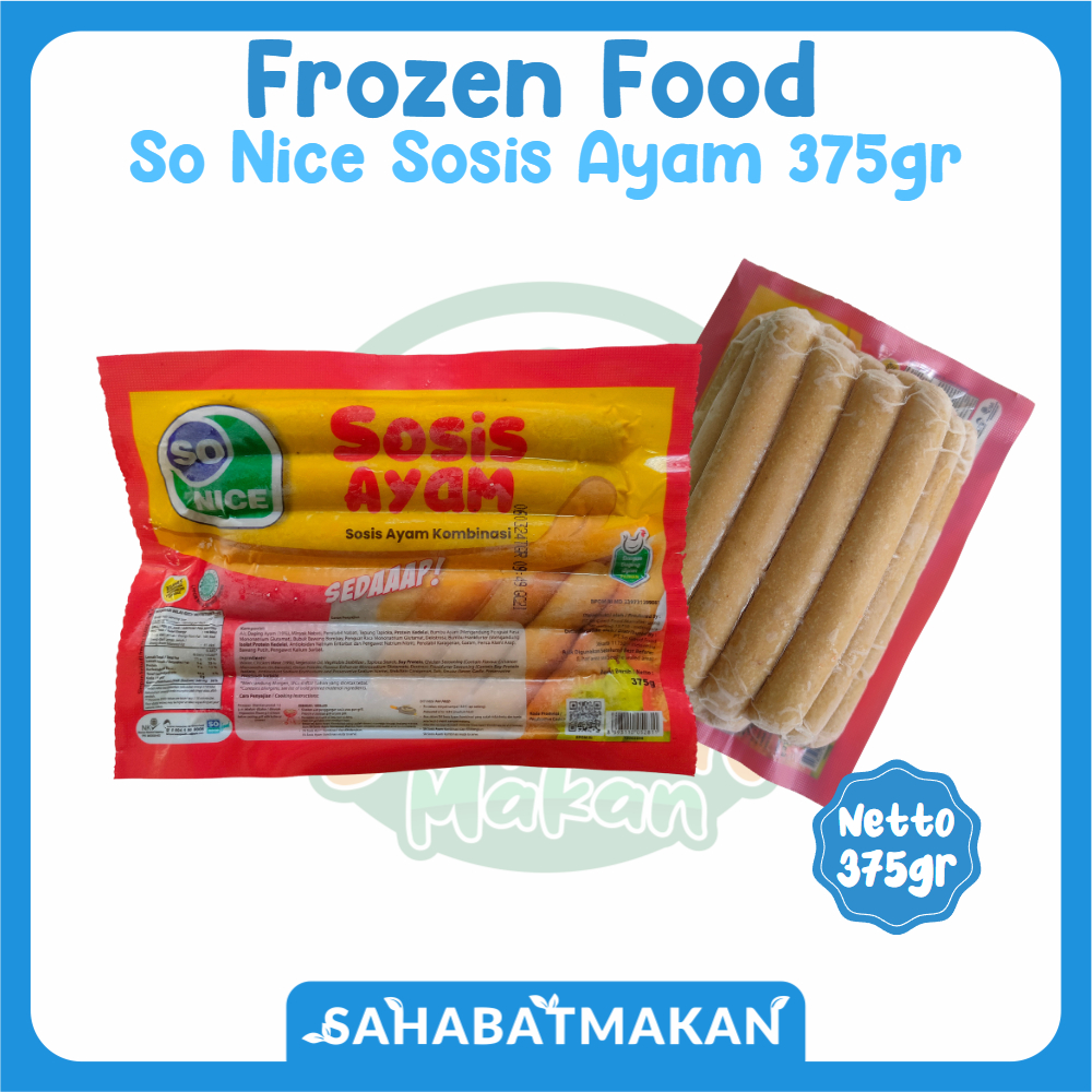 So Nice Sosis Ayam 375g — SahabatMakan