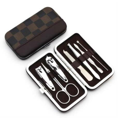 Gunting Kuku Set Besar Untuk Cantengan 7 In 1 Alat Potong Kuku Miring Pemotong Perawatan Kuku Alat Menicure Pedicure Set Lengkap Lucu