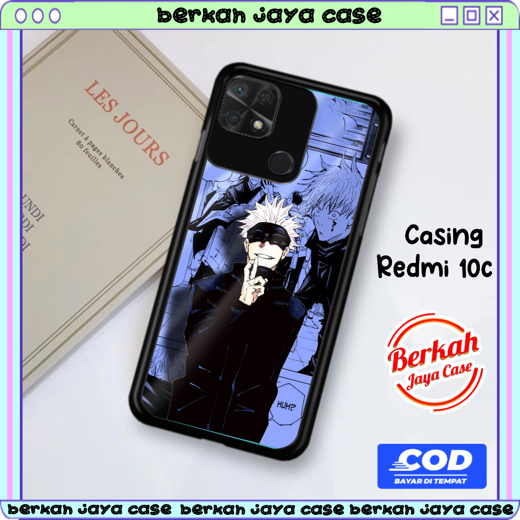 Case hp redmi 10c casing hp redmi 10c casing [ ANIME GOJO 03 ] casing terbaru case karakter lucu cas
