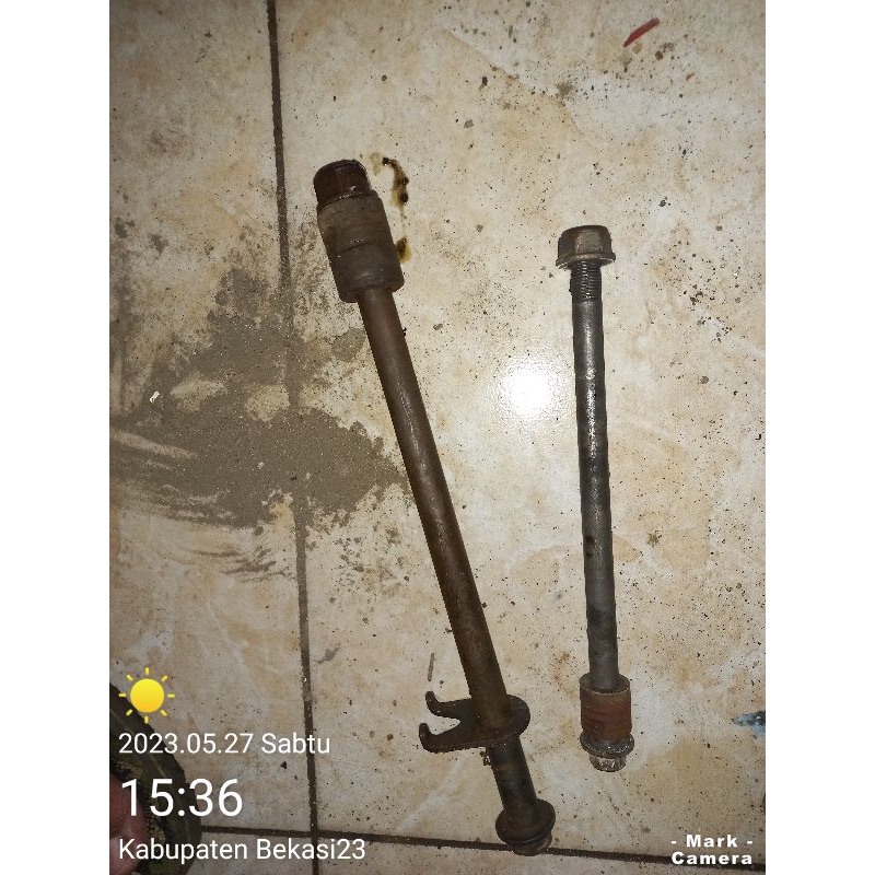 baut as roda depan belakang set bosh nya cb 150 r old k15 2013 - 2015