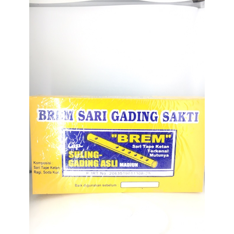 

Brem suling gading asli Madiun