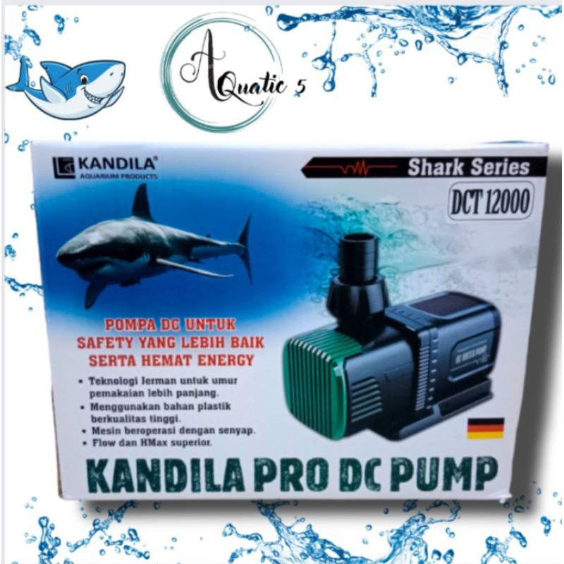 Pompa Kolam Air Mancur Hidroponik KANDILA PRO DCT 12000