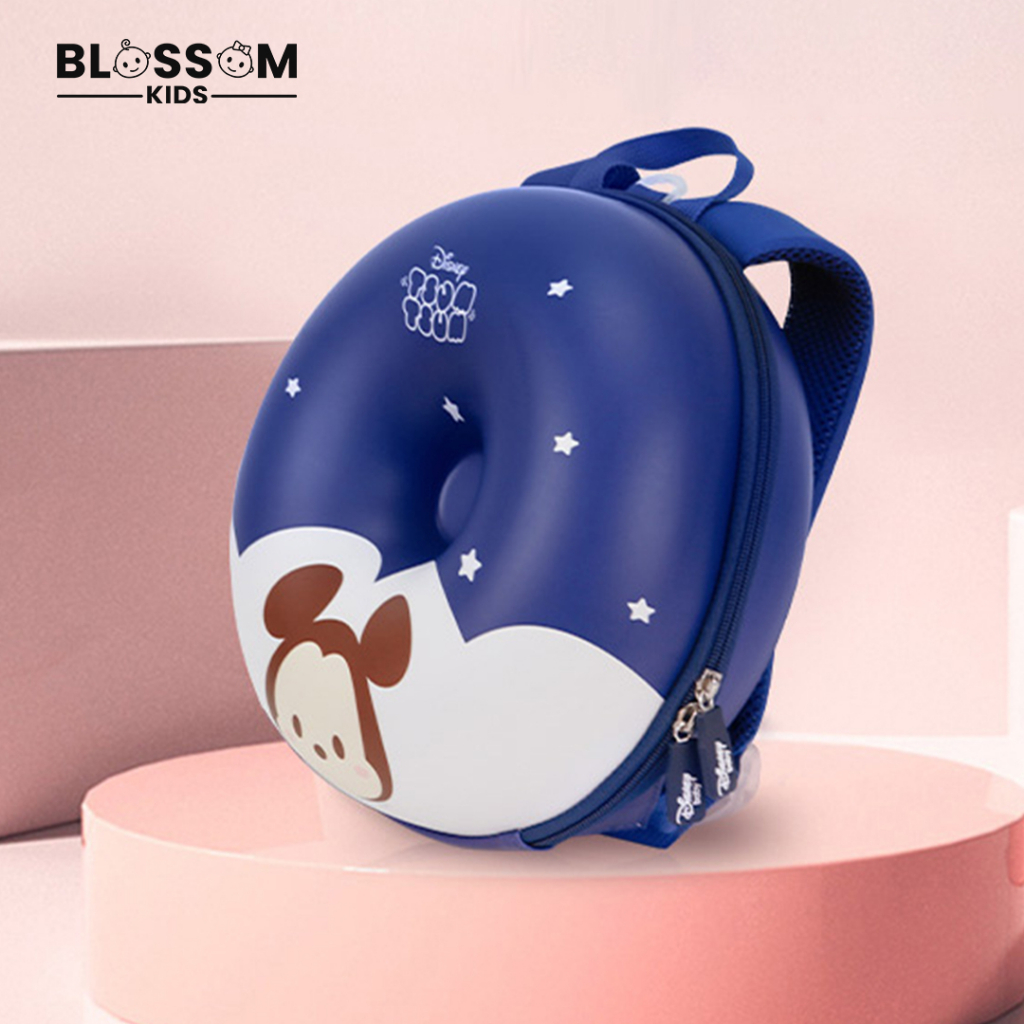 Tas Donat Anak Ransel Glossy Waterproof Karakter - Blossom Kids