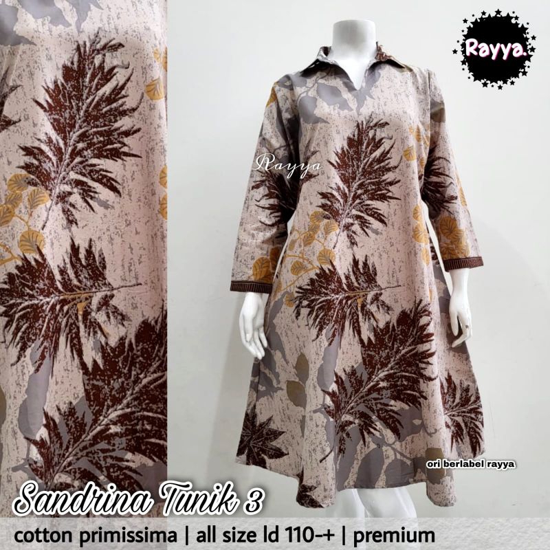 tunik sandrina  batik solo