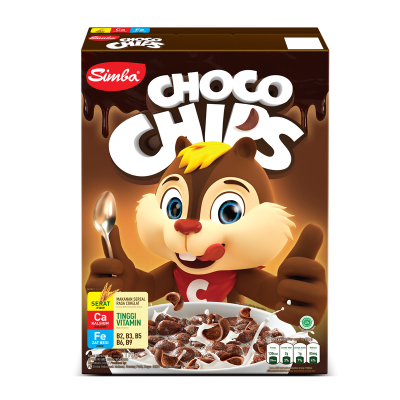 Simba Choco Chips Sereal Cokelat 170 g