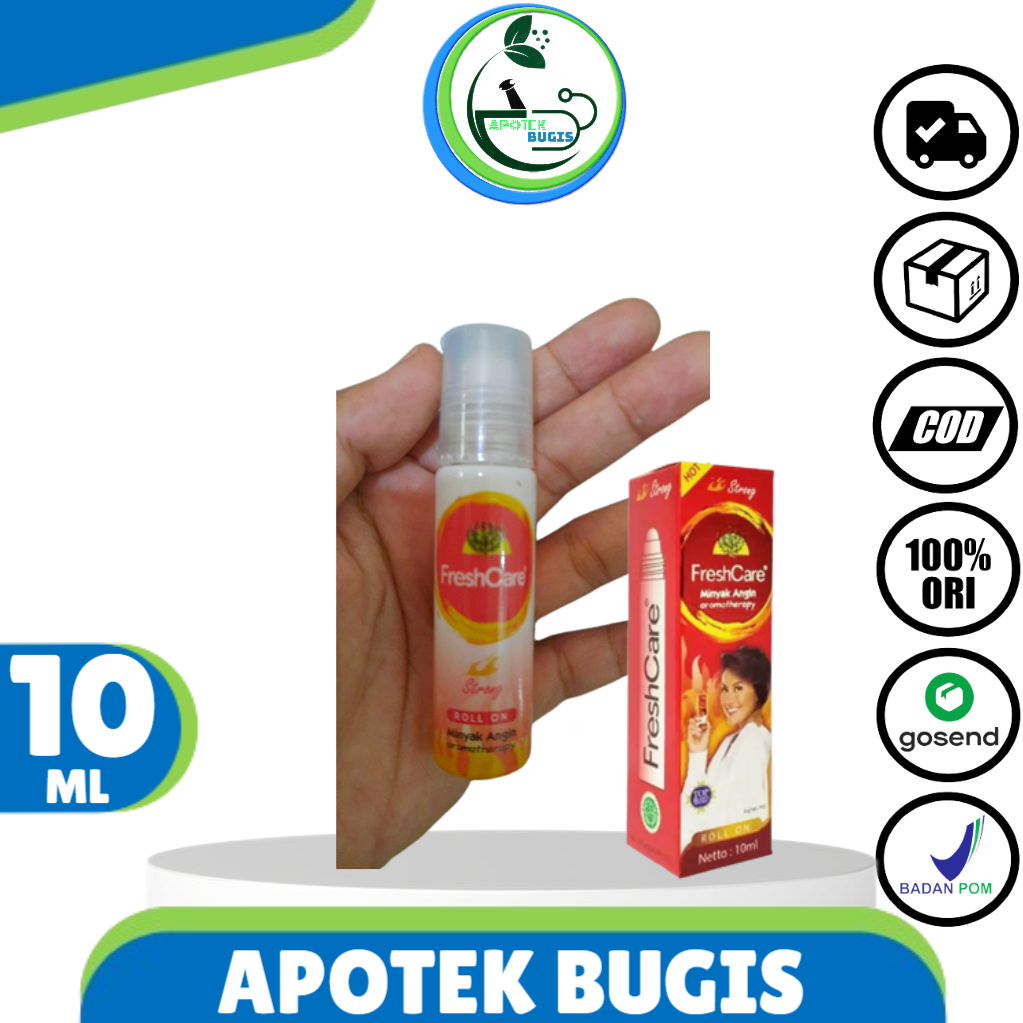 FreshCare Hot 10ml - Minyak Angin Aromaterapi Sensasi Panas