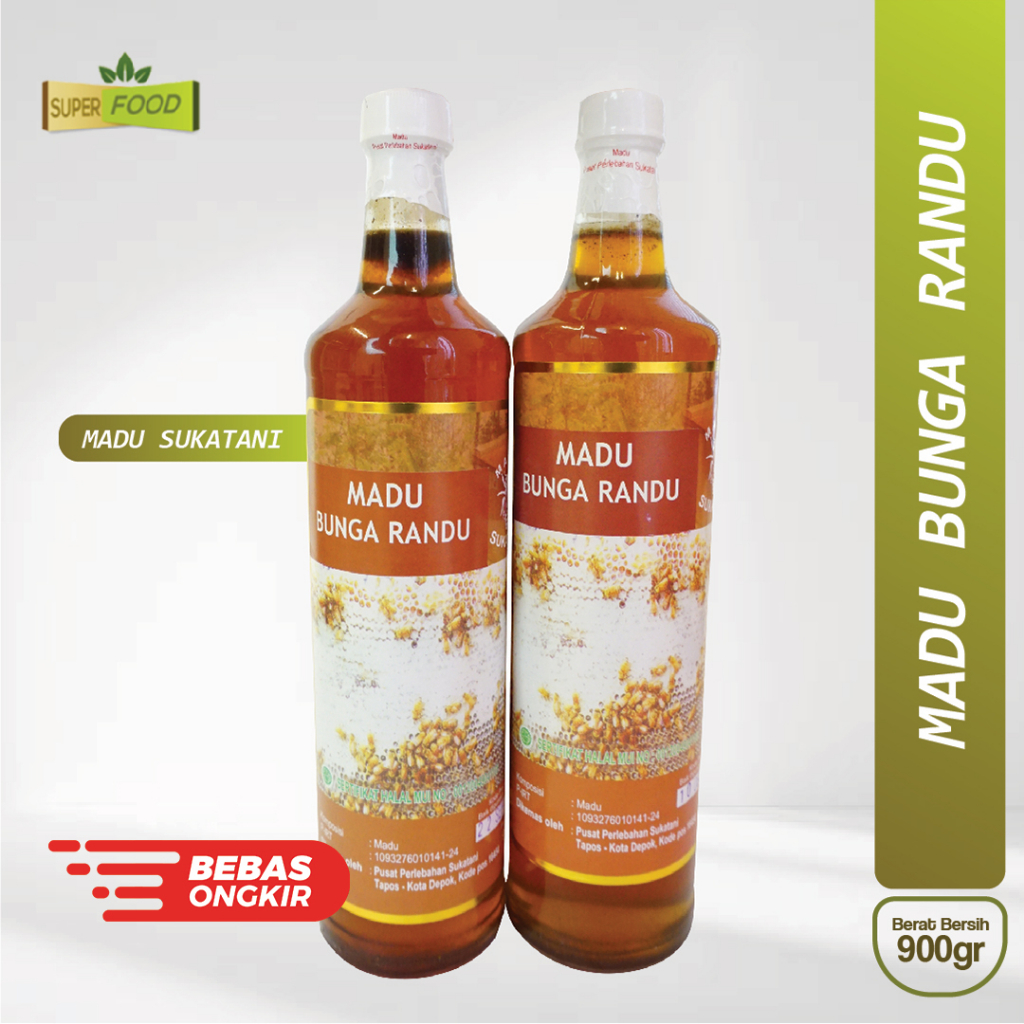 

Madu Sukatani Bunga Randu 900gr