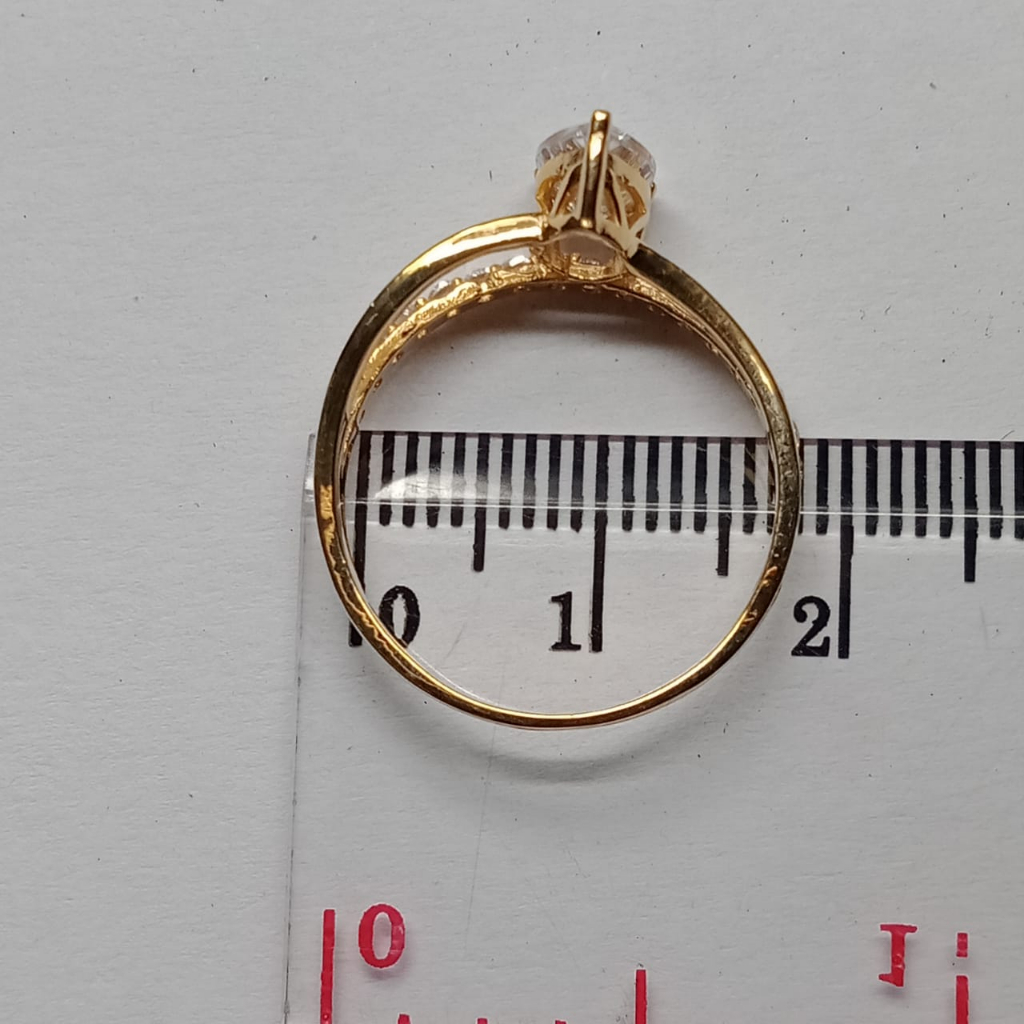 Cincin Emas 17K - 2 Gr Kadar 750 - 5121